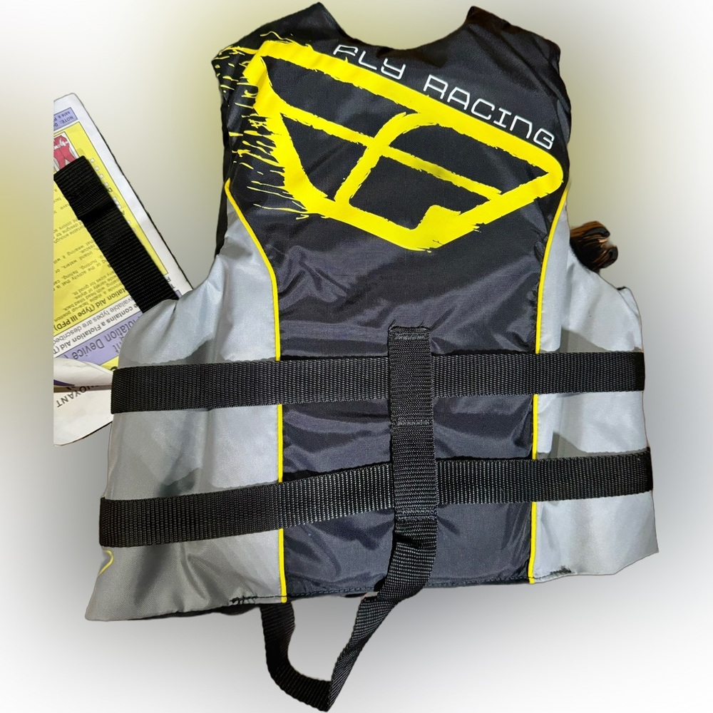 🌺Fly Racing Fly Vest, Life Jacket, Preserver, Personal Flotation Device 🌸🌺 - Picture 2 of 11